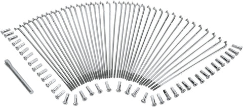 Spoke Set 21"Ss Ng/Dc DRAG SPECIALTIES DRAG SPECIALTIES MOTOVEIKALS 21