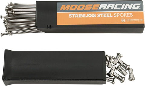 Spoke Set Moose 19" Ss MOOSE RACING HARD-PARTS MOOSE RACING MOTOVEIKALS 21