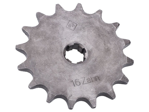 sprocket 16 tooth old type for Simson S50, SR4-1, SR4-2, SR4-3, SR4-4, KR51/1 Schwalbe, Star, Sperber, Spatz, Habicht OEM STANDARD MOTOVEIKALS 21