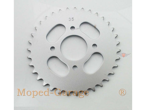Sprocket 35 teeth reinforced for moped tuning DIVERSE / IMPORT MOTOVEIKALS 21