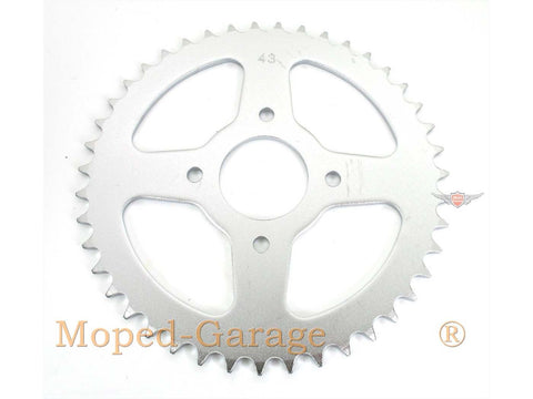 Sprocket 43 teeth reinforced for Hercules Prima Tuning DIVERSE / IMPORT MOTOVEIKALS 21