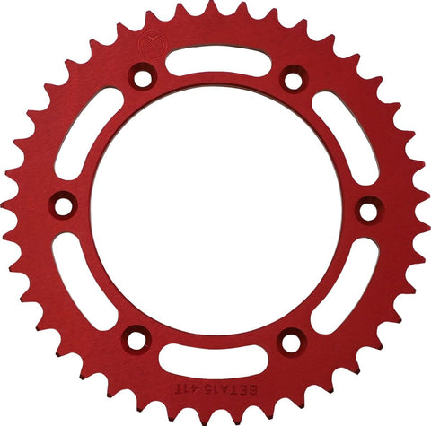 Sprocket Alu Beta 41T Red MOOSE RACING HARD-PARTS MOOSE RACING MOTOVEIKALS 21