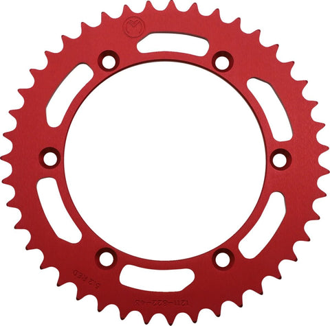 Sprocket Alu Gas 43T Red MOOSE RACING HARD-PARTS MOOSE RACING MOTOVEIKALS 21