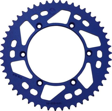 Sprocket Alu Hus 51T Blue MOOSE RACING HARD-PARTS MOOSE RACING MOTOVEIKALS 21