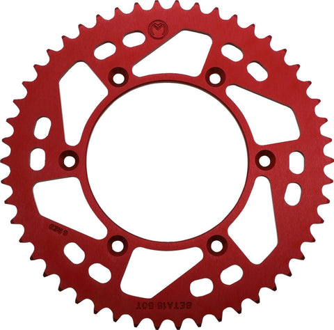 Sprocket Alu Mse Beta 50T Red MOOSE RACING HARD-PARTS MOOSE RACING MOTOVEIKALS 21