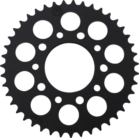 Sprocket Alu Mse Hon 43T Blk MOOSE RACING HARD-PARTS MOOSE RACING MOTOVEIKALS 21