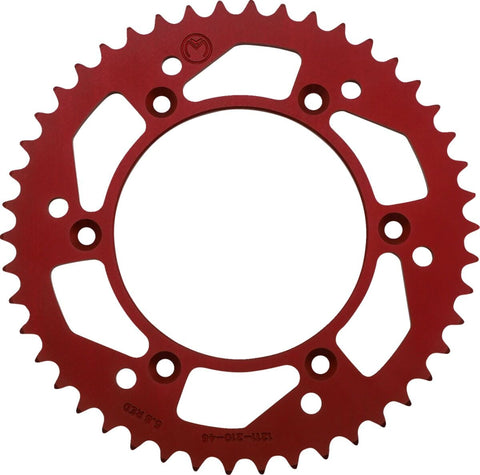 Sprocket Alu Mse Hon 46T Red MOOSE RACING HARD-PARTS MOOSE RACING MOTOVEIKALS 21