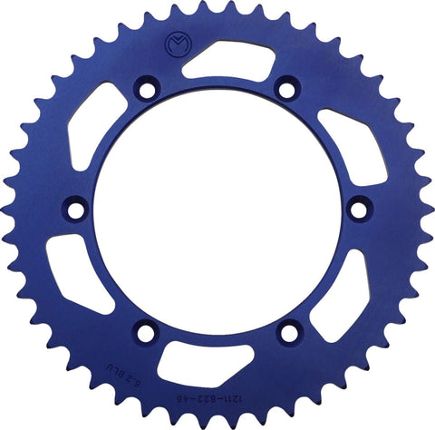 Sprocket Alu Mse Hus 46T Blue MOOSE RACING HARD-PARTS MOOSE RACING MOTOVEIKALS 21