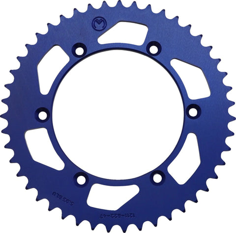 Sprocket Alu Mse Hus 47T Blue MOOSE RACING HARD-PARTS MOOSE RACING MOTOVEIKALS 21