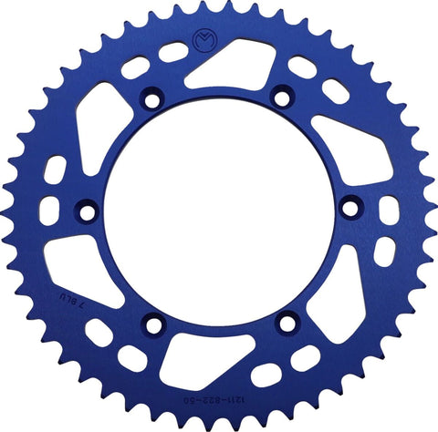 Sprocket Alu Mse Hus 50T Blue MOOSE RACING HARD-PARTS MOOSE RACING MOTOVEIKALS 21