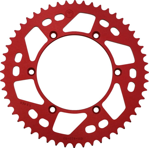Sprocket Alu Mse Husq 52T Red MOOSE RACING HARD-PARTS MOOSE RACING MOTOVEIKALS 21