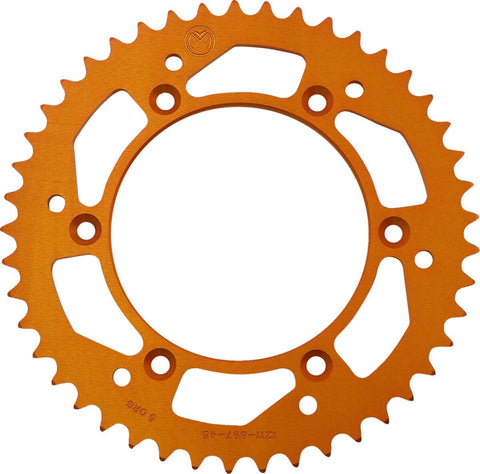 Sprocket Alu Mse Ktm 45T Orng MOOSE RACING HARD-PARTS MOOSE RACING MOTOVEIKALS 21