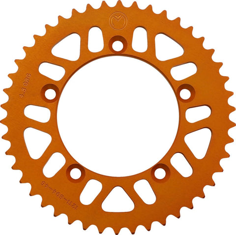 Sprocket Alu Mse Ktm 46T Orng MOOSE RACING HARD-PARTS MOOSE RACING MOTOVEIKALS 21