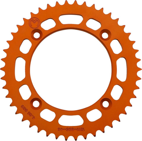 Sprocket Alu Mse Ktm 46T Orng MOOSE RACING HARD-PARTS MOOSE RACING MOTOVEIKALS 21