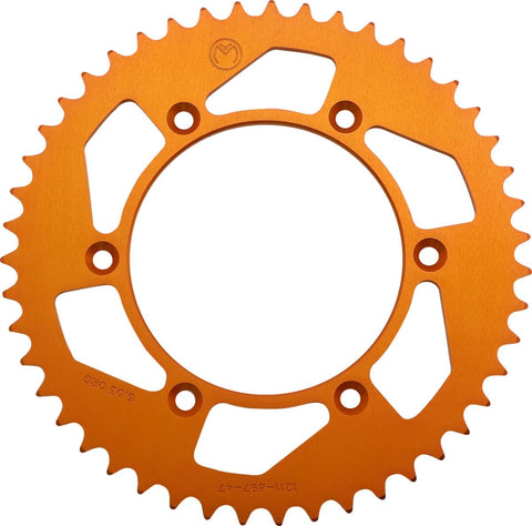 Sprocket Alu Mse Ktm 47T Orng MOOSE RACING HARD-PARTS MOOSE RACING MOTOVEIKALS 21