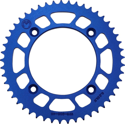 Sprocket Alu Mse Ktm 49T Blue MOOSE RACING HARD-PARTS MOOSE RACING MOTOVEIKALS 21