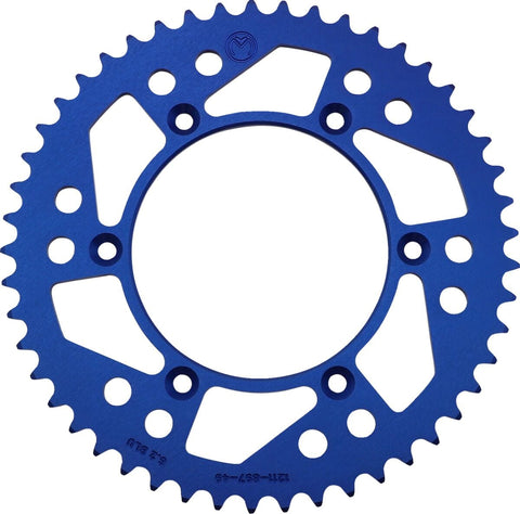 Sprocket Alu Mse Ktm 49T Blue MOOSE RACING HARD-PARTS MOOSE RACING MOTOVEIKALS 21