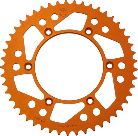 Sprocket Alu Mse Ktm 49T Orng MOOSE RACING HARD-PARTS MOOSE RACING MOTOVEIKALS 21