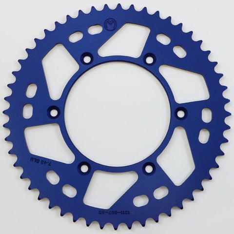 Sprocket Alu Mse Ktm 52T Blue MOOSE RACING HARD-PARTS MOOSE RACING MOTOVEIKALS 21