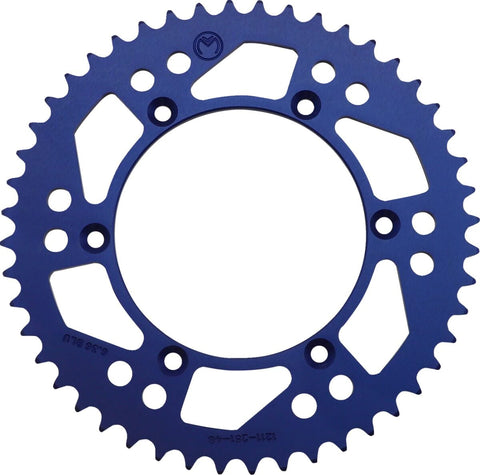 Sprocket Alu Mse Yam 48T Blue MOOSE RACING HARD-PARTS MOOSE RACING MOTOVEIKALS 21