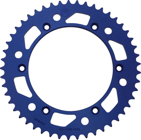 Sprocket Alu Mse Yam 49T Blue MOOSE RACING HARD-PARTS MOOSE RACING MOTOVEIKALS 21