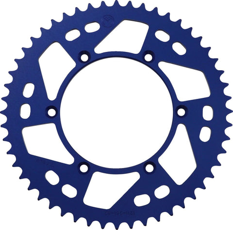 Sprocket Alu Mse Yam 52T Blue MOOSE RACING HARD-PARTS MOOSE RACING MOTOVEIKALS 21