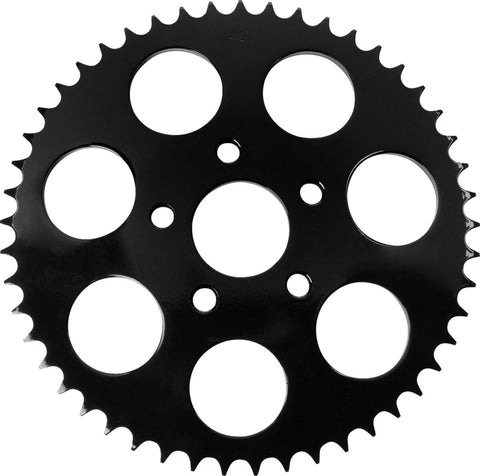 Sprocket Blk 49T Dish DRAG SPECIALTIES DRAG SPECIALTIES MOTOVEIKALS 21