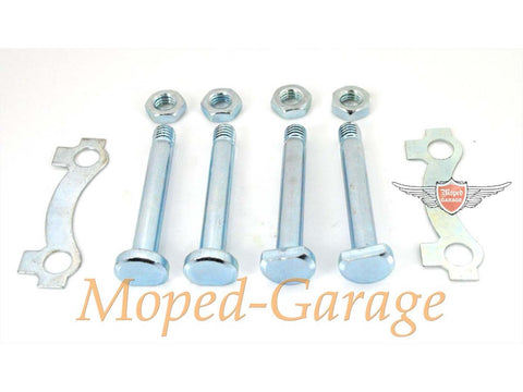 Sprocket bracket set with locking plate for Yamaha RD DT 50 FS 1 DIVERSE / IMPORT MOTOVEIKALS 21