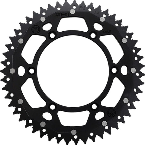 Sprocket Dual Mse 51 Bk MOOSE RACING HARD-PARTS MOOSE RACING MOTOVEIKALS 21