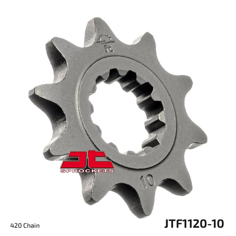 Sprocket Front 10T 420 JT SPROCKETS JT SPROCKETS MOTOVEIKALS 21