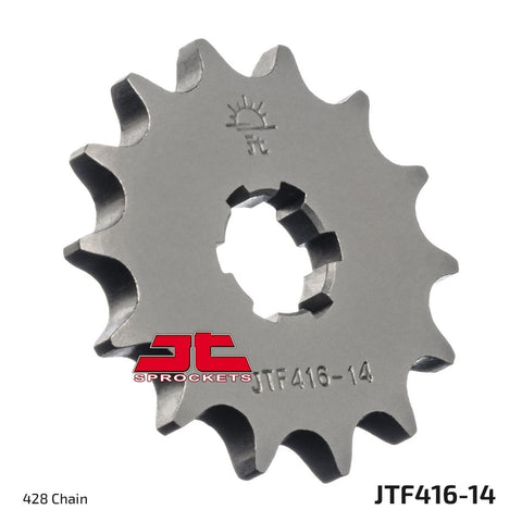 Sprocket Front 14T 428 JT SPROCKETS JT SPROCKETS MOTOVEIKALS 21