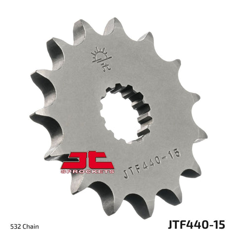 Sprocket Front 15T 532 JT SPROCKETS JT SPROCKETS MOTOVEIKALS 21