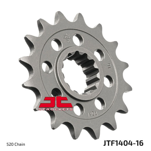 Sprocket Front 16T 520 JT SPROCKETS JT SPROCKETS MOTOVEIKALS 21