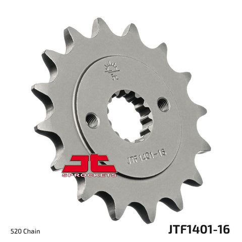Sprocket Front 16T 520 JT SPROCKETS JT SPROCKETS MOTOVEIKALS 21