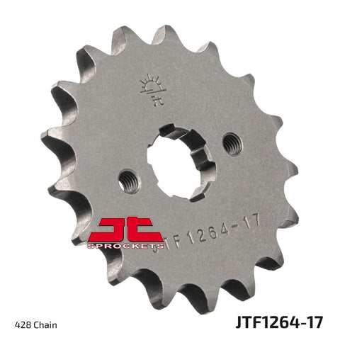 Sprocket Front 17T 428 JT SPROCKETS JT SPROCKETS MOTOVEIKALS 21