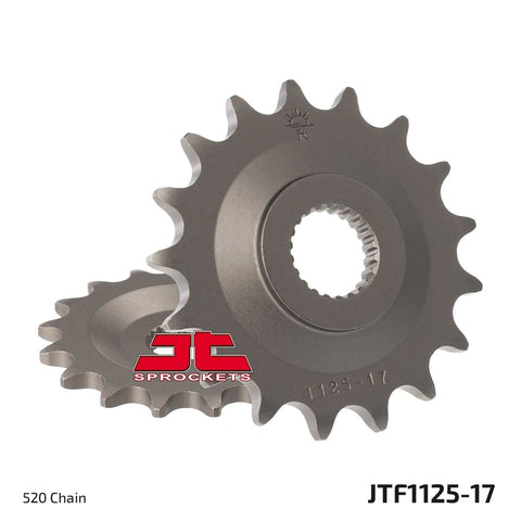 Sprocket Front 17T 520 JT SPROCKETS JT SPROCKETS MOTOVEIKALS 21
