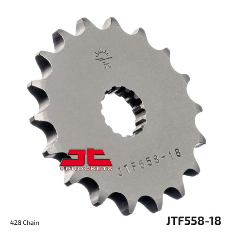 Sprocket Front 18T 428 JT SPROCKETS JT SPROCKETS MOTOVEIKALS 21
