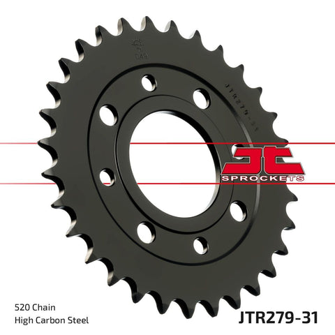 Sprocket Rear 31T 520 JT SPROCKETS JT SPROCKETS MOTOVEIKALS 21