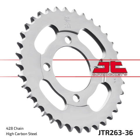 Sprocket Rear 36T 428 JT SPROCKETS JT SPROCKETS MOTOVEIKALS 21
