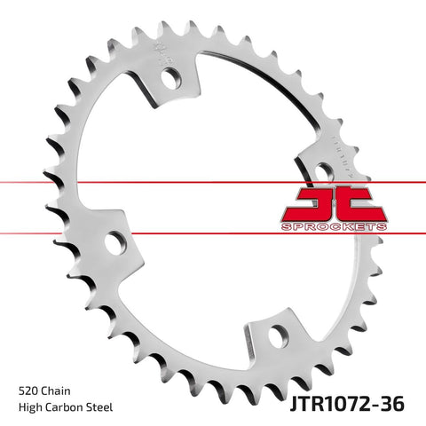 Sprocket Rear 36T 520 JT SPROCKETS JT SPROCKETS MOTOVEIKALS 21