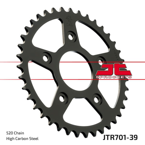 Sprocket Rear 39T 520 JT SPROCKETS JT SPROCKETS MOTOVEIKALS 21