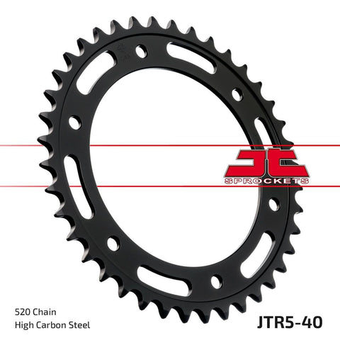 Sprocket Rear 40T 520 JT SPROCKETS JT SPROCKETS MOTOVEIKALS 21