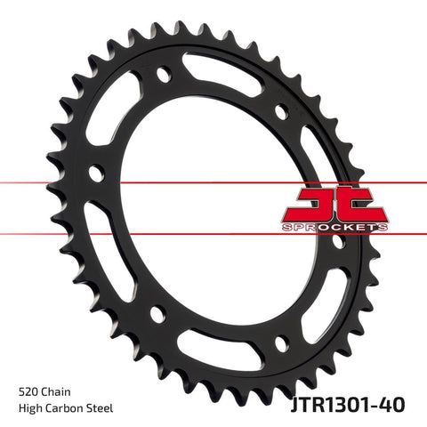 Sprocket Rear 40T 520 JT SPROCKETS JT SPROCKETS MOTOVEIKALS 21