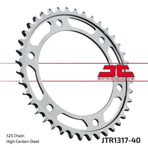 Sprocket Rear 40T 525 JT SPROCKETS JT SPROCKETS MOTOVEIKALS 21