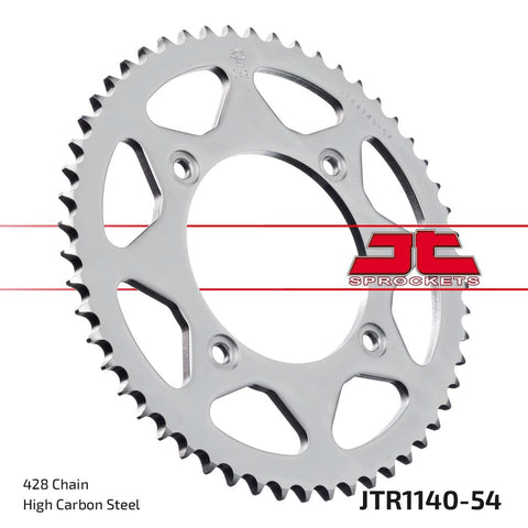 Sprocket Rear 428 54T JT SPROCKETS JT SPROCKETS MOTOVEIKALS 21