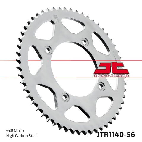 Sprocket Rear 428 56T JT SPROCKETS JT SPROCKETS MOTOVEIKALS 21