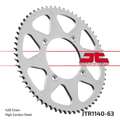 Sprocket Rear 428 63T JT SPROCKETS JT SPROCKETS MOTOVEIKALS 21