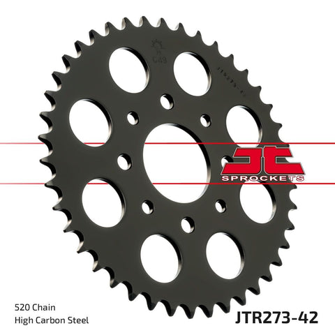 Sprocket Rear 42T 520 JT SPROCKETS JT SPROCKETS MOTOVEIKALS 21