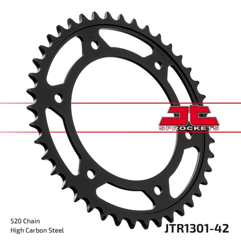 Sprocket Rear 42T 520 JT SPROCKETS JT SPROCKETS MOTOVEIKALS 21