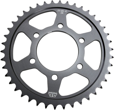 Sprocket Rear 42T 525 Blk JT SPROCKETS JT SPROCKETS MOTOVEIKALS 21